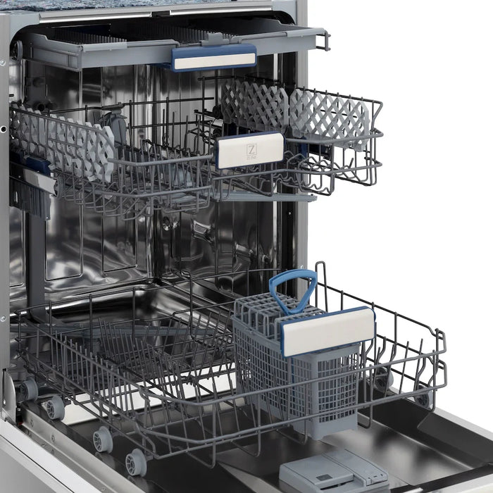 ZLINE 48" Bundled Stainless DualRange RangeHood Dishwasher 3KP-RARH48-DWV09K
