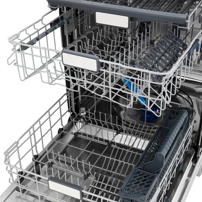 ZLINE Autograph Edition 24" Monument Series Dishwasher, Stainless Steel, Helix Handle DWMTZ-30424-KCB09K