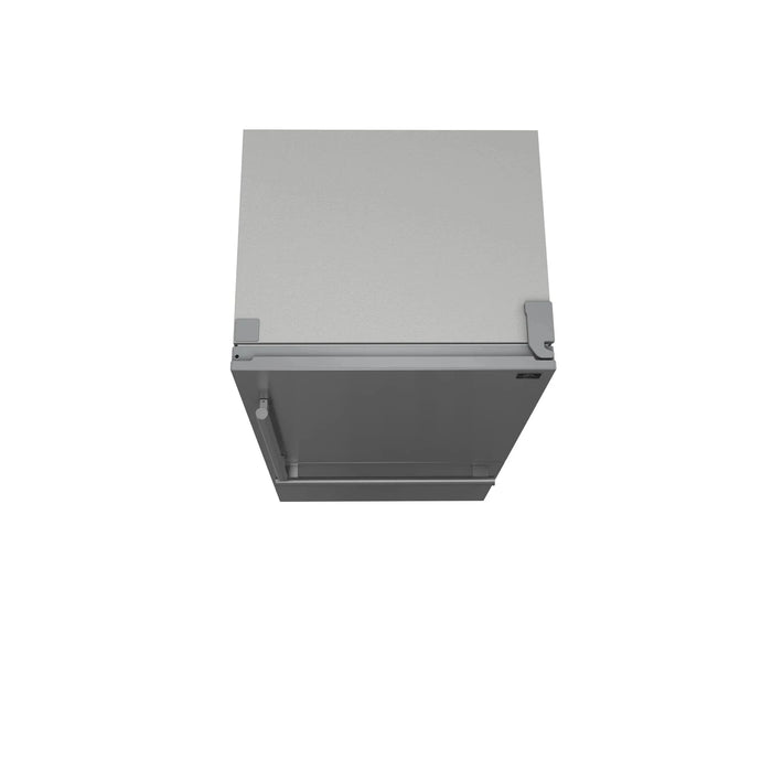 Forno Espresso Package - 30" Electric Range, Range Hood and Refrigerator in Stainless Steel with Silver Handles, FBDL-001-01US09K
