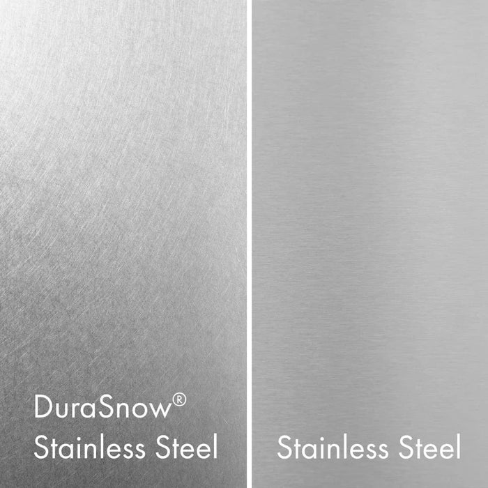 ZLINE 48" Dual Fuel Snow Stainless Range, Snow Stainless Door, Griddle RAS-SN-GR-4809K