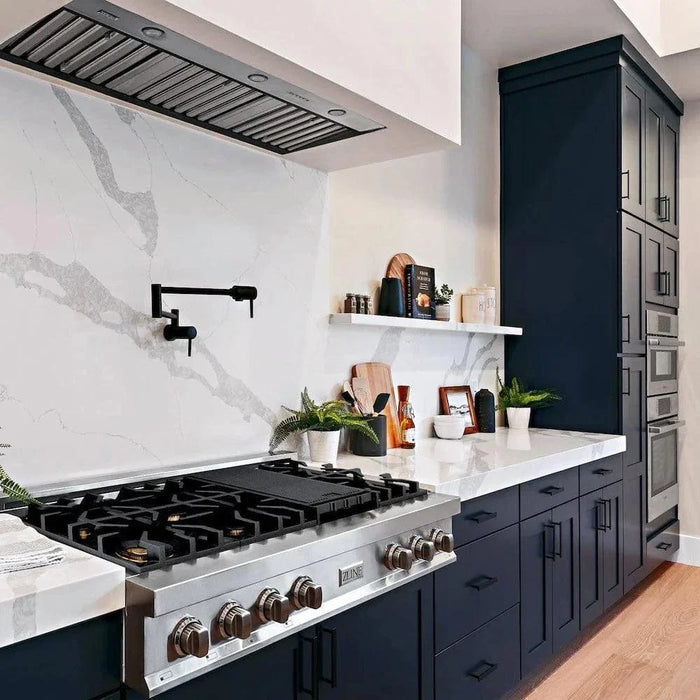 ZLINE 48 inch Rangetop with 7 Gas Burners, Griddle RT-GR-4809K