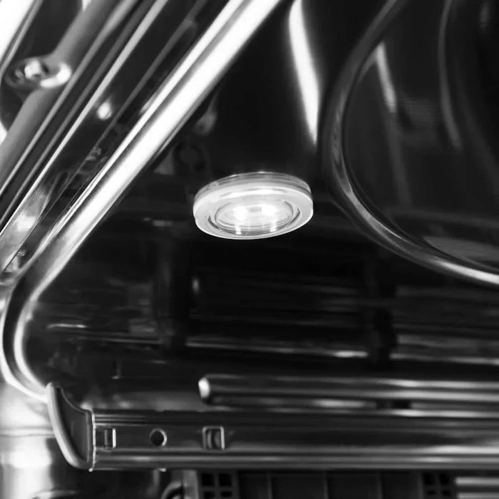 ZLINE Autograph Edition 24" Tall Tub Dishwasher, Custom Panel Ready, Matte Black DWMTZ-24-MB09K