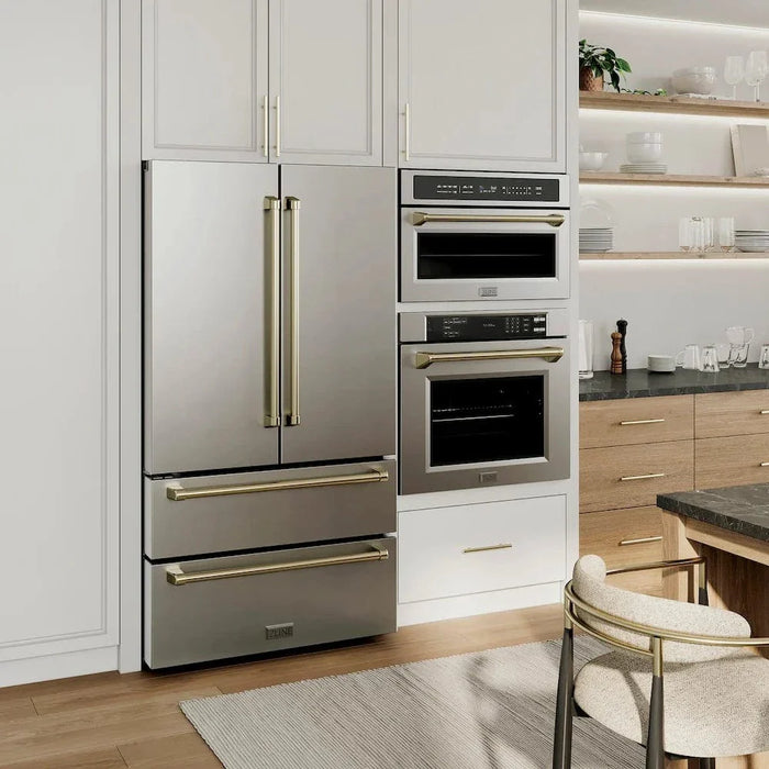 ZLINE 30” Convection Microwave, Stainless Steel, Gold MWOZ-30-G09K