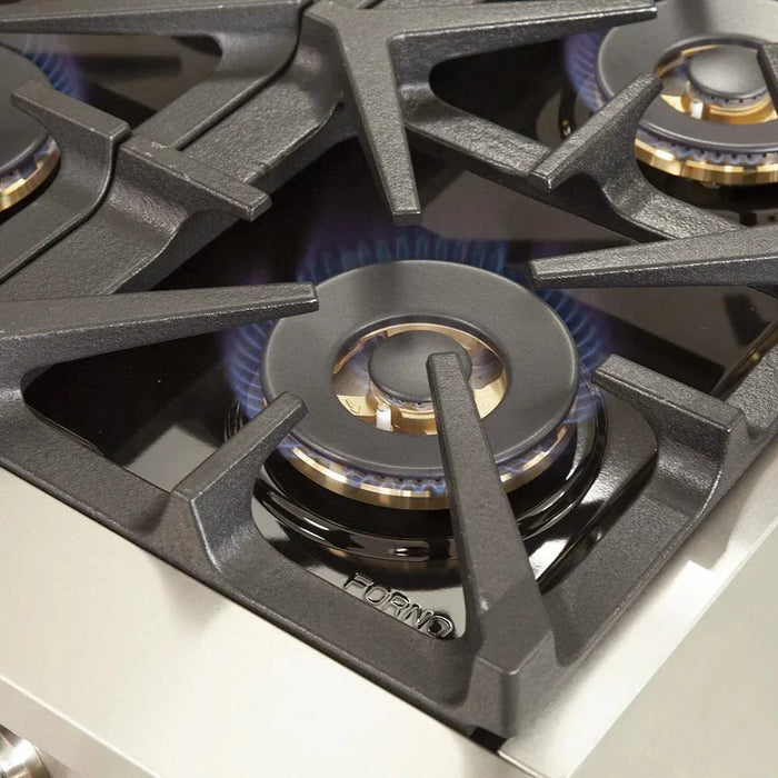 Forno 2-Piece Appliance Package 48" Gas Range, 60" Built-In Refrigerator Stainless Steel FBDL-019-06CAUS09K
