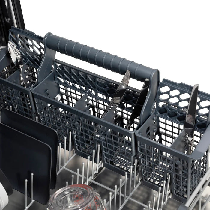 ZLINE Autograph Edition 24" Monument Series Dishwasher, Stainless Steel, Helix Handle DWMTZ-30424-KCB09K