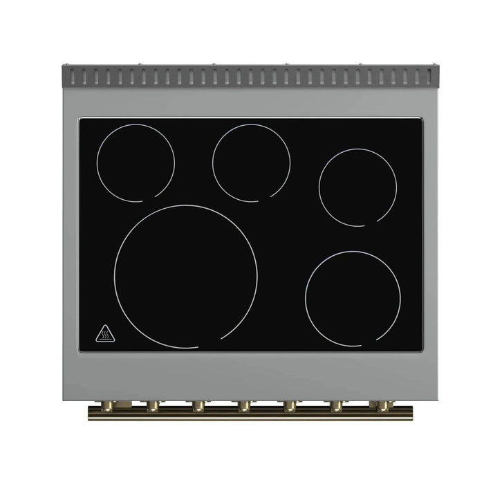 FORNO Paolo 30" Electric Range FFSEL6011-30WHT09K