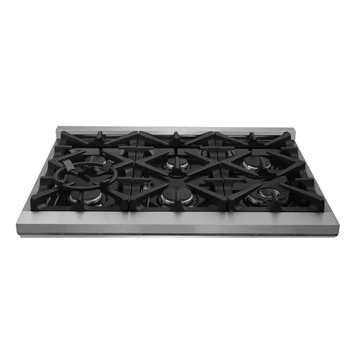 FORNO Massimo 36″ Dual Fuel Range FFSGS6125-3609K