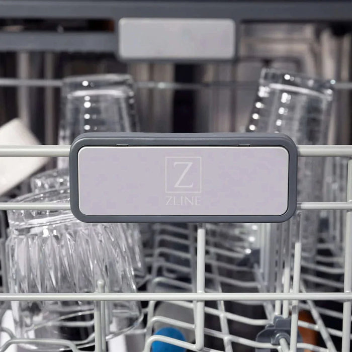 ZLINE Autograph Edition 24" Tall Tub Dishwasher, Custom Panel Ready, Gold DWMTZ-24-G09K