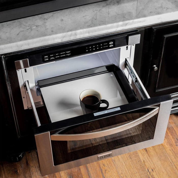 ZLINE 30 " Package Range RGB-30, Range Hood BSKBN, Microwave MWD-1 , Dishwasher DW-BS-24,  4KP-RGBRH30-MWDW09K