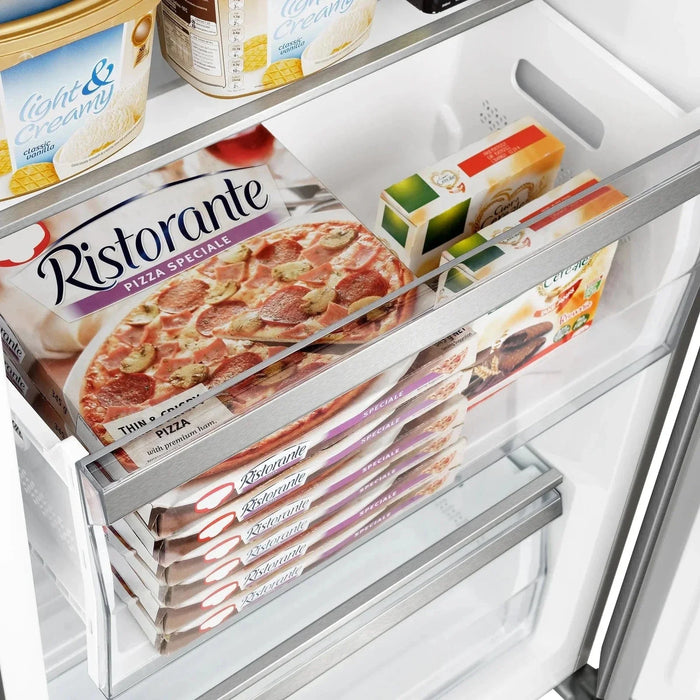 Forno 60" Maderno 2-Piece Convertible Built-In Refrigerator/Freezer with Decorative Grill Trim, 27.2 cu.ft. FFFFD1722-60S09K