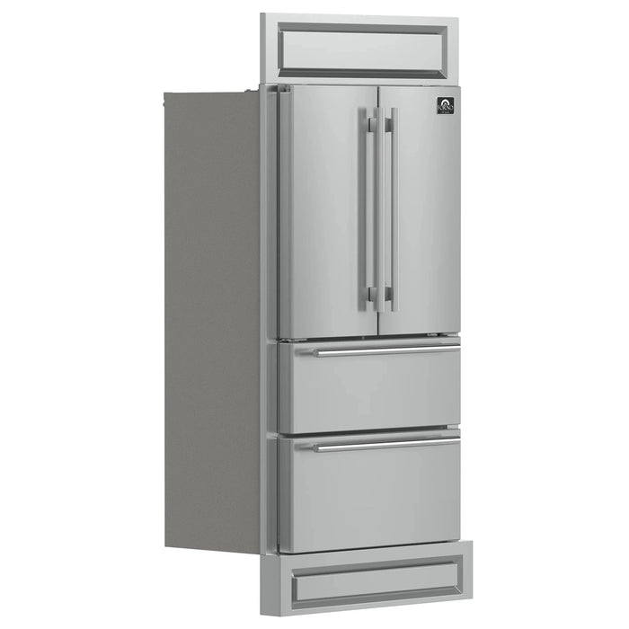FORNO Moena 40" French Door Built-In Refrigerator FFRBI1820-40MG09K