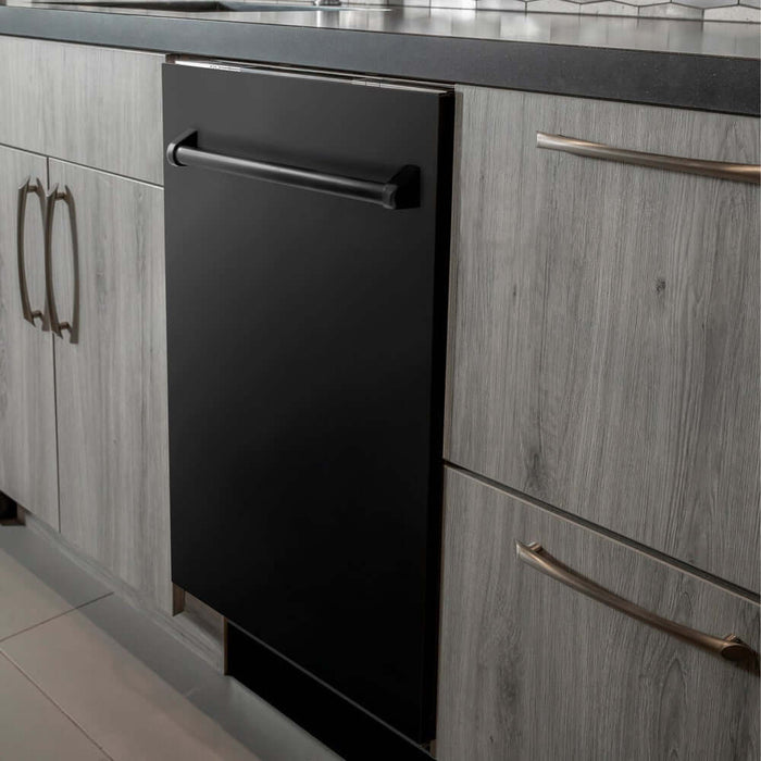 ZLINE 30 " Package Range RGB-30, Range Hood BSKBN, Microwave MWD-1 , Dishwasher DW-BS-24,  4KP-RGBRH30-MWDW09K
