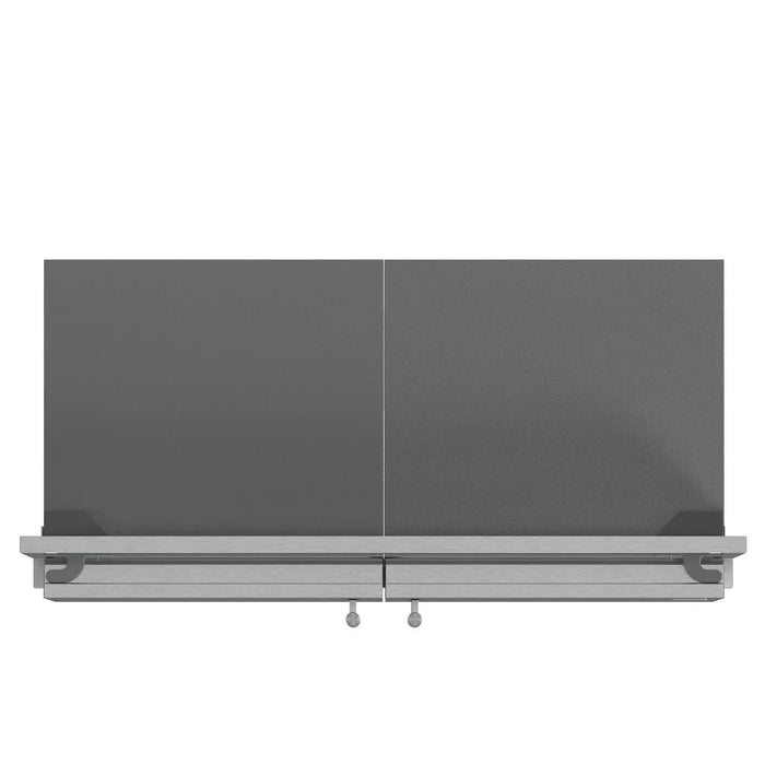 Forno 60" Maderno 2-Piece Convertible Built-In Refrigerator/Freezer with Decorative Grill Trim, 27.2 cu.ft. FFFFD1722-60S09K