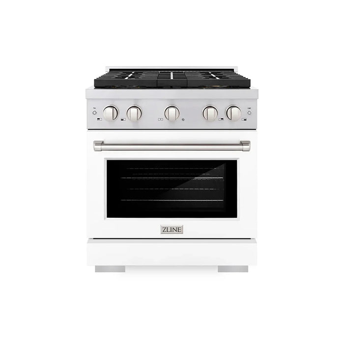 ZLINE 30" Paramount Dual Fuel Range DuoPro™ Cooktop, Electric Convection Oven PSDR-WM-3009K