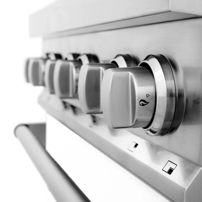 ZLINE 30" Bundle Range RA-WM-30 & Range Hood KB-30, 2KP-RAWMRH3009K