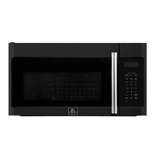 FORNO Fornace 30" Over The Range Microwave Black FOTR3038-30BLK09K