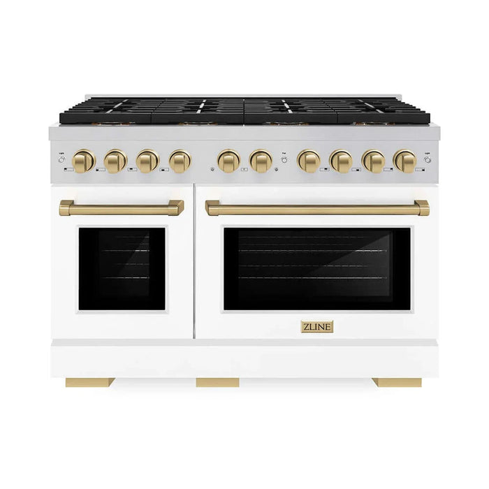 ZLINE 48" Paramount Dual Fuel Range DuoPro™ Cooktop, Dual Ovens PSDRZ-WM-48-CB09K