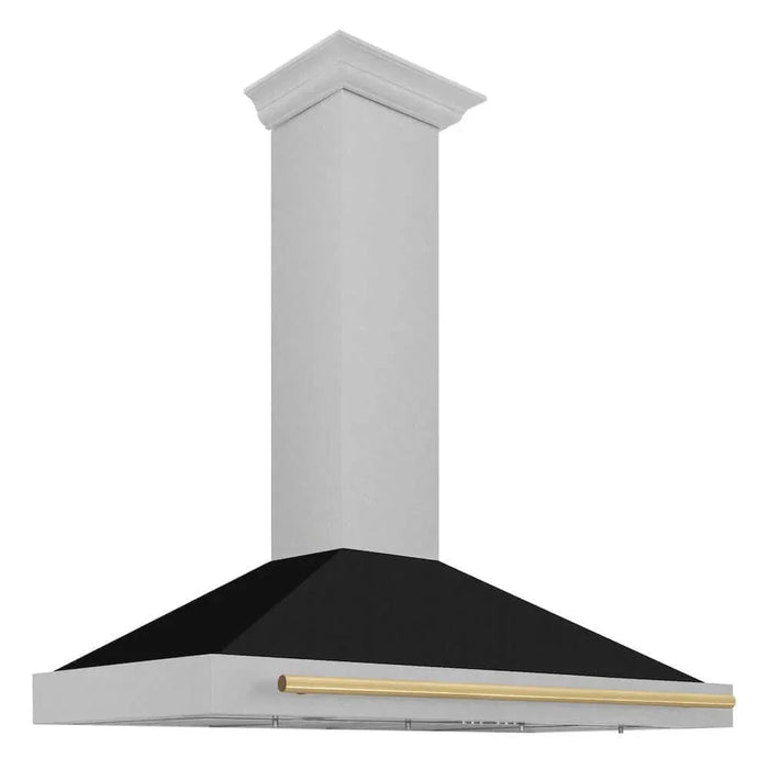 ZLINE 48" Autograph Stainless Wall Range Hood KB4SNZ-BLM48-G09K
