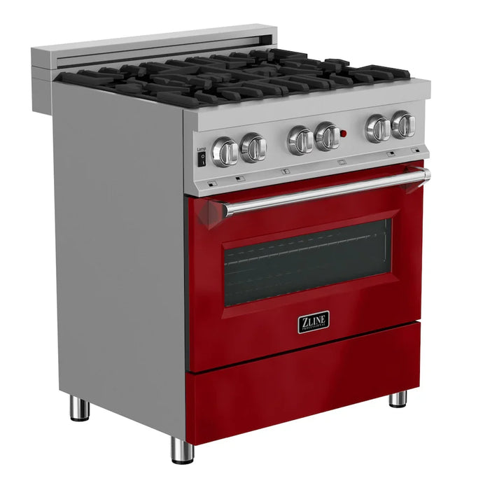 ZLINE 36" Bundle Range RAS-RG-36 & Range Hood 8654RG-36, 2KP-RASRGRH3609K