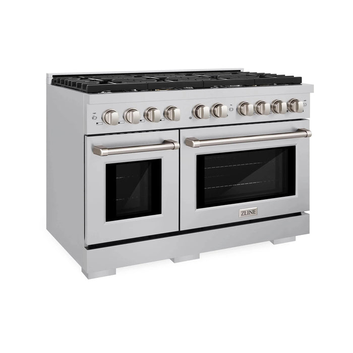 ZLINE 48"Paramount Dual Fuel Range Stainless Steel, SDR4809K