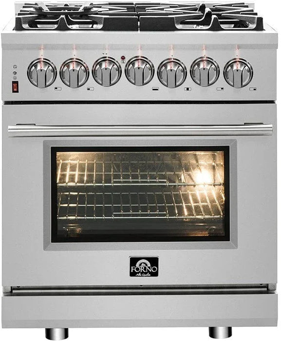Forno 30" Dual Fuel Range, FFSGS6125-3009K