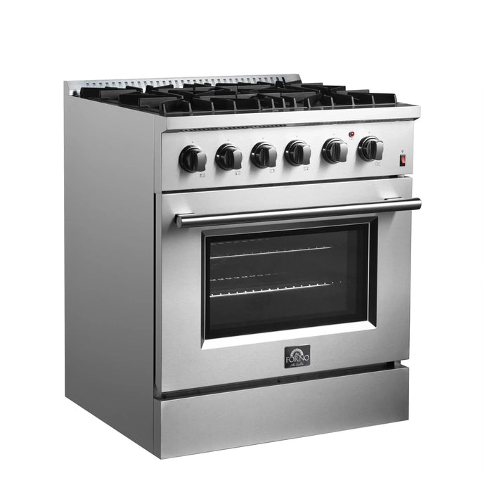 FORNO Marco 30" Dual Fuel Range FFSGS6197-3009K