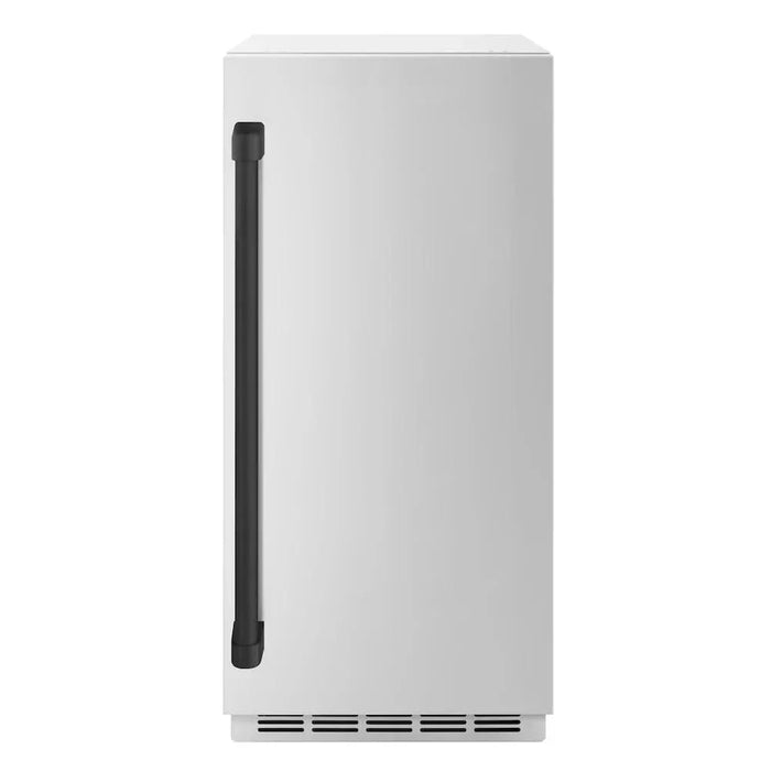 ZLINE 15" Touchstone Clear Cube Ice Maker Drain Pump Stainless Steel Matte Black ICCDZ-ST-15-MB09K