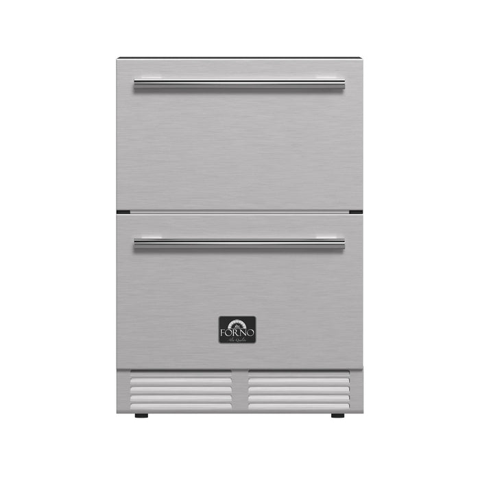 FORNO Cosenza 24" Built-In Indoor/Outdoor Drawer Freezer FDRBI1838-24S09K