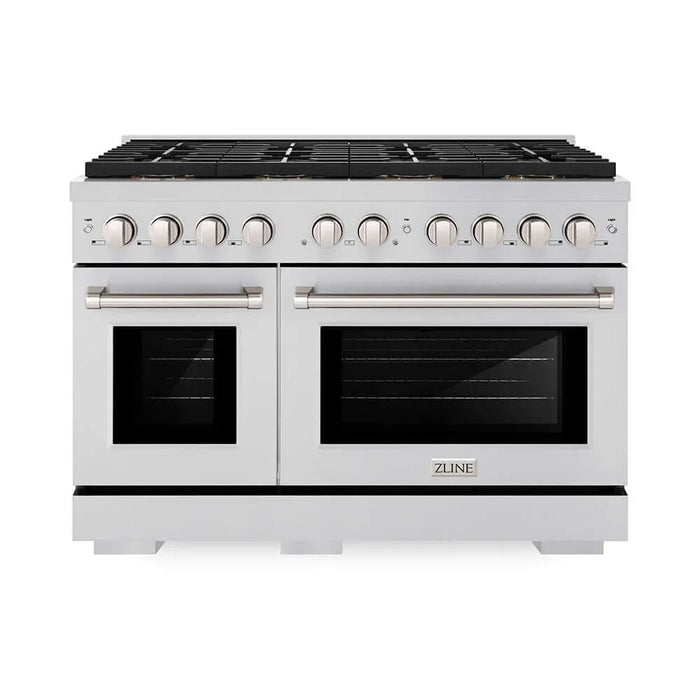 ZLINE 48" Paramount Gas Range DuoPro™ Cooktop, Dual Ovens PSGR4809K