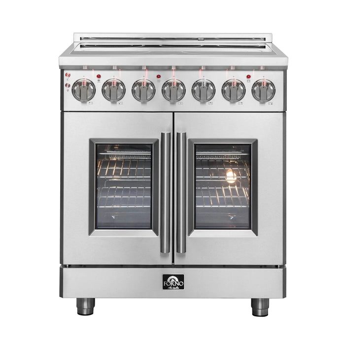 FORNO Massimo 30" French Door Electric Range FFSEL6955-3009K