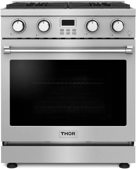 THOR 30" Freestanding Professional Gas Range, ARG3009K