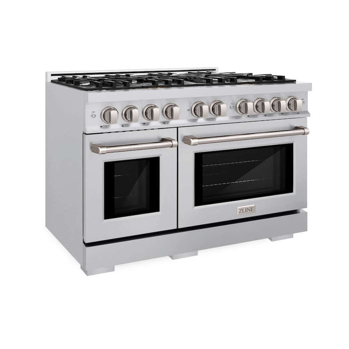 ZLINE 48" Select Dual Fuel Range Gas Cooktop Electric Convection Oven Stainless Steel HDR4809K