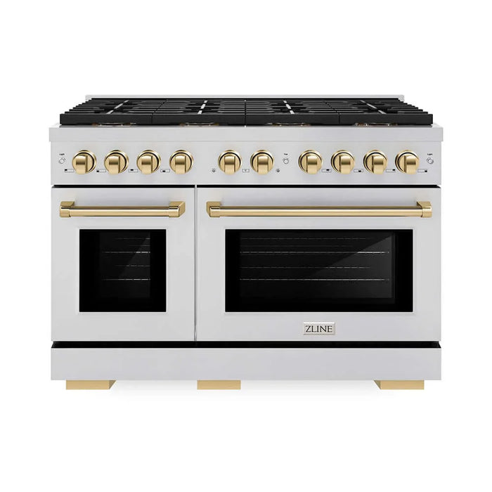 ZLINE 48" Paramount Dual Fuel Range DuoPro™ Cooktop, Dual Ovens PSDRZ-48-G09K