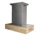 ZLINE 48" Remote Blower Wooden Island Range Hood, 681iM-RS-48-400 - Farmhouse Kitchen and Bath