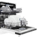 24" Dishwasher with White Matt panel, Stainless Tub, DWV - WM - 24 - Farmhouse Kitchen and Bath