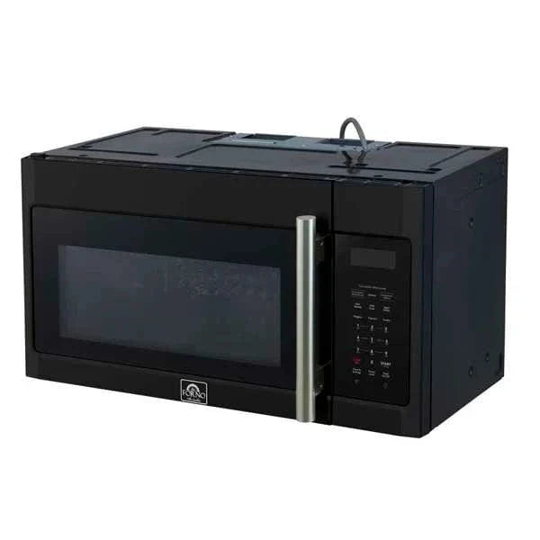 FORNO Fornace 30" Over The Range Microwave Black FOTR3038-30BLK09K