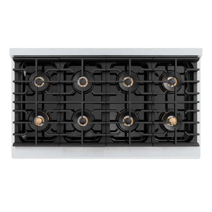 ZLINE 48" Paramount Gas Range DuoPro™ Cooktop, Dual Ovens PSGR4809K