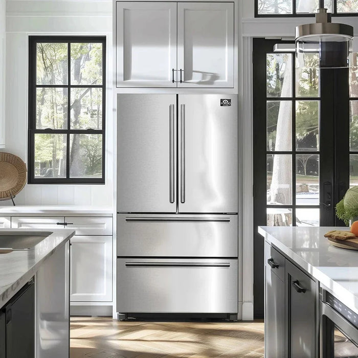 FORNO Moena 40" French Door Built-In Refrigerator FFRBI1820-40MG09K