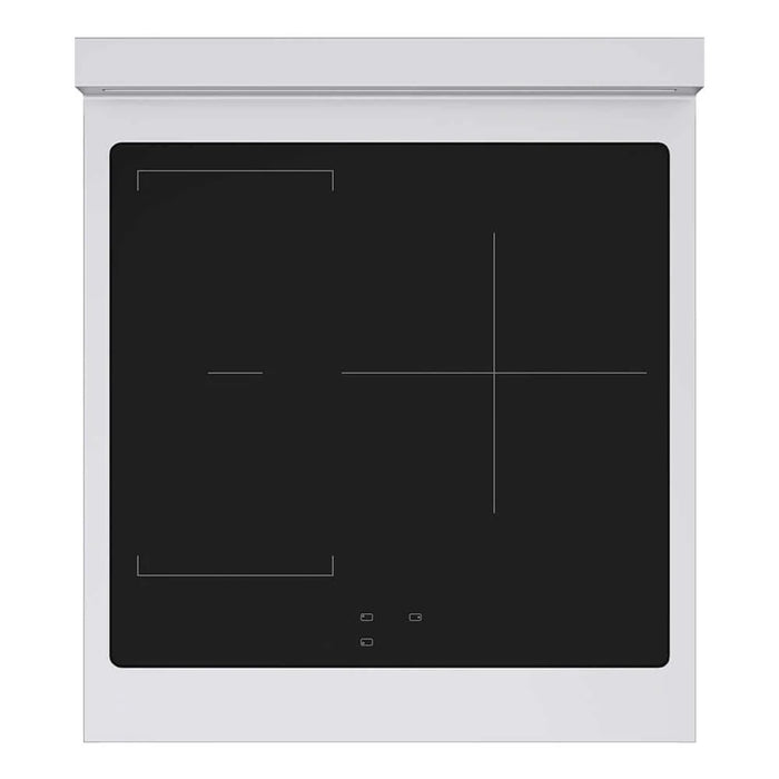 ZLINE 24" Paramount Induction Range, Cooktop, Electric Convection Oven, Satin Stainless Steel SINRS-2409K