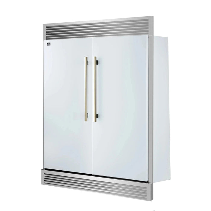 FORNO Maderno 60" Convertible Refrigerator FFFFD1722-60SG-WHT09K