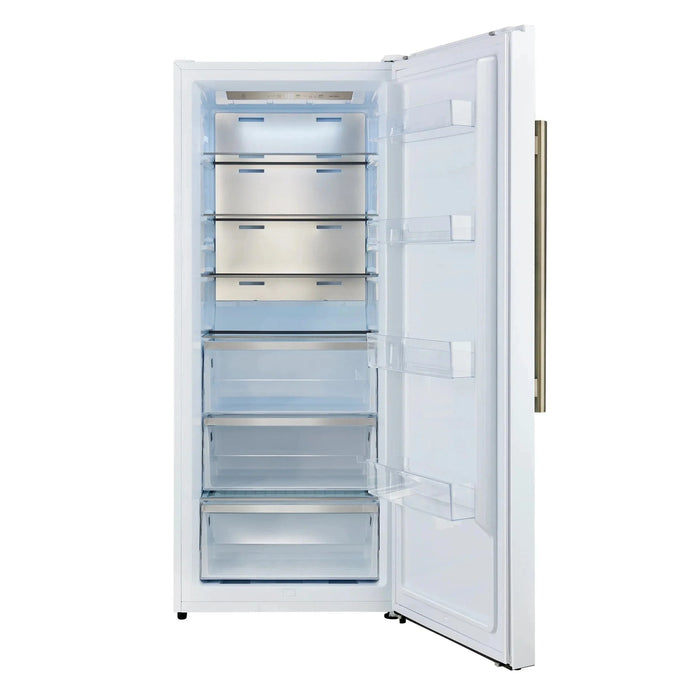 FORNO Maderno 32" Right Swing Convertible Refrigerator  FFFFD1722-32RMG-WHT09K