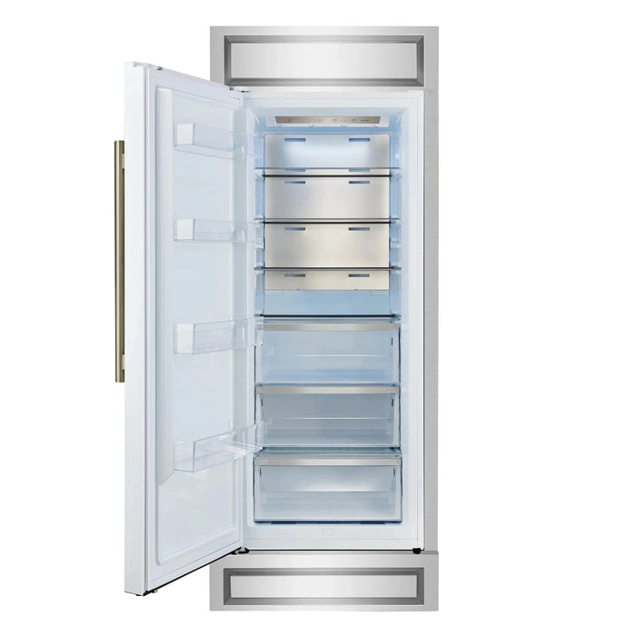 FORNO Maderno 32" Left Swing Convertible Refrigerator  FFFFD1722-32LMG-WHT09K