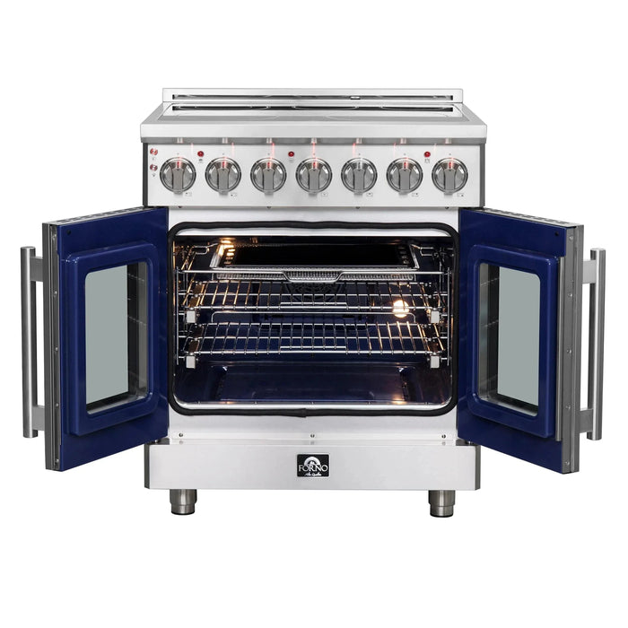 FORNO Massimo 30" French Door Electric Range FFSEL6955-3009K