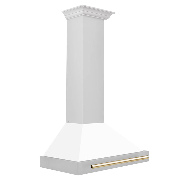 ZLINE 30" Autograph Stainless Wall Range Hood KB4STZ-WM30-G09K