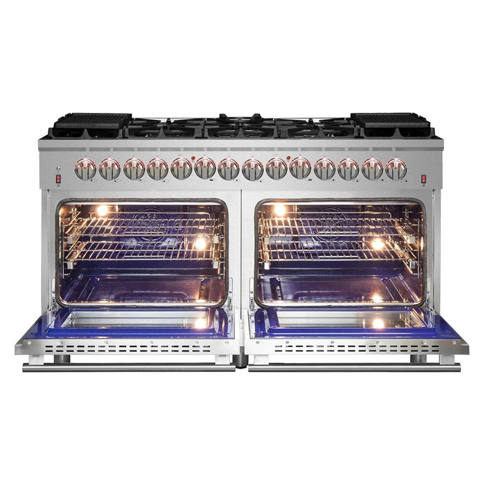 FORNO Massimo 60" Dual Fuel Range FFSGS6125-6009K