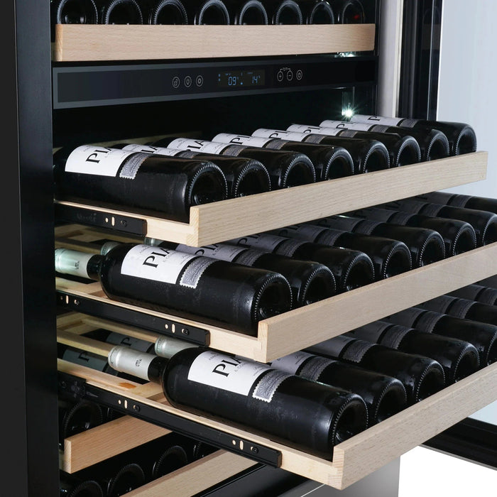 FORNO Celano 30" 150 Bottle and 252 Can Dual Zone Wine Cooler FWCDR6697-30S09K