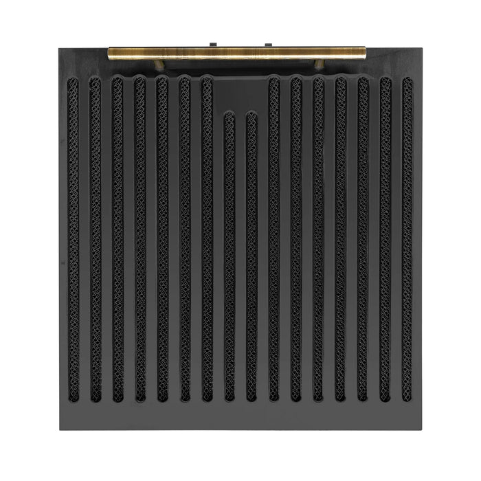 FORNO Espresso Bari 30" 400 CFM Under Cabinet Range Hood FRHUC5255-30BLK09K