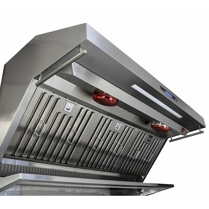 Forno Savona - 48" Wall Mount Range Hood & Back Splash FRHWM5029-4809K