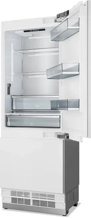 THOR 30" Panel Ready Built-In Bottom Mount Refrigerator Water Dispenser, Ice Maker, Automatic Defrost, XRF3016BBP09K