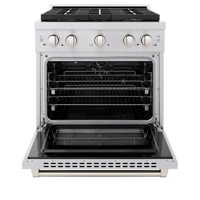 ZLINE 30" Paramount Gas Range DuoPro™ Cooktop, Convection Gas Oven PSGRS-3009K